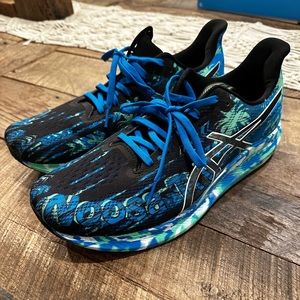 ASICS Noosa Tri 14 Shoes - Men’s US 11 - Black - White - Lime Green - NEW